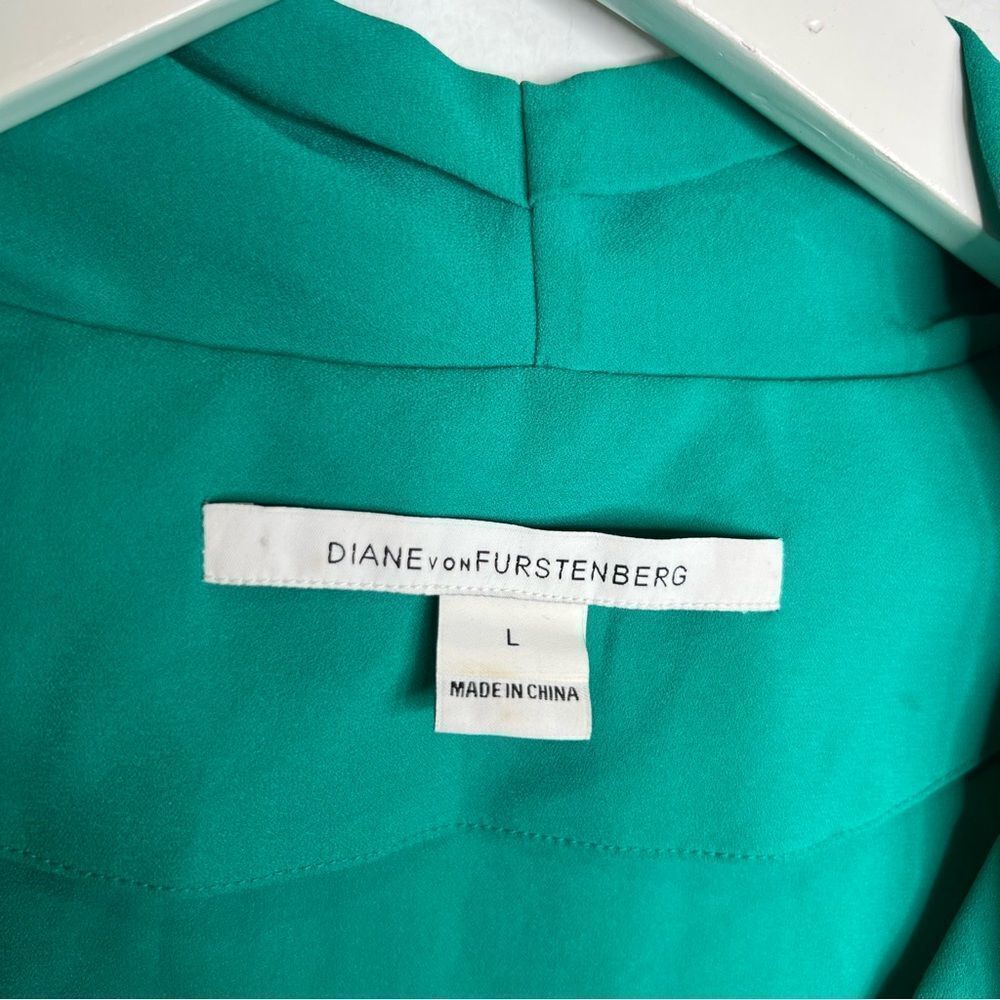 Diane Von Furstenberg dress sleeveless blouse office wear - Picture 3 of 6